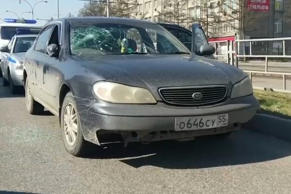 В Кемерове полицейские устроили погоню за пьяным лихачом. ФОТО: кадр видео ГУ МВД России по Кемеровской области.
