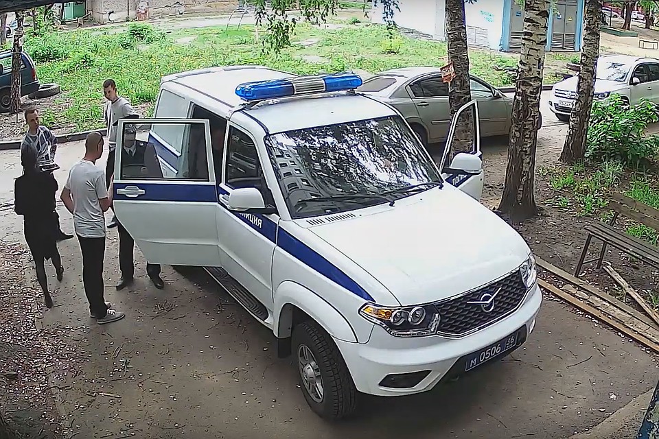 На видео попал, видимо, и момент задержания