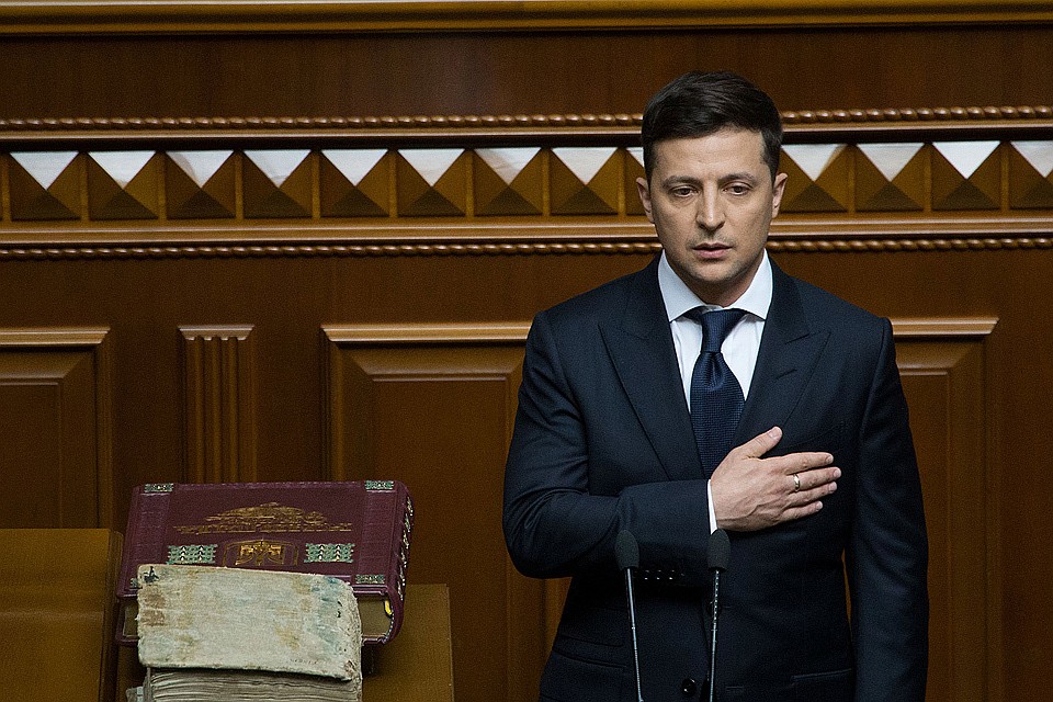 Владимир Зеленский вступил в должность президента Украины.