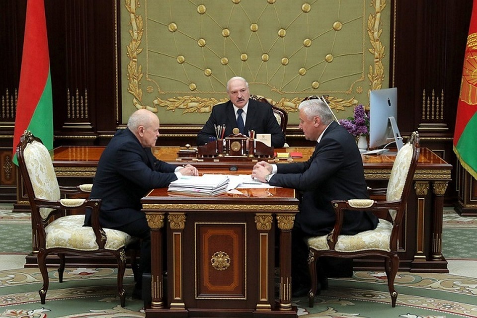 Александр Лукашенко выслушал доклад о повышении эффективности использования лесных ресурсов. Фото: belta.by.