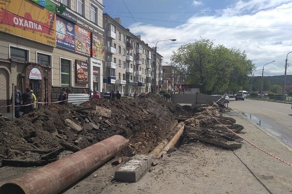 Из-за коммунальной аварии 77 домов остались без горячей воды в Новокузнецке
