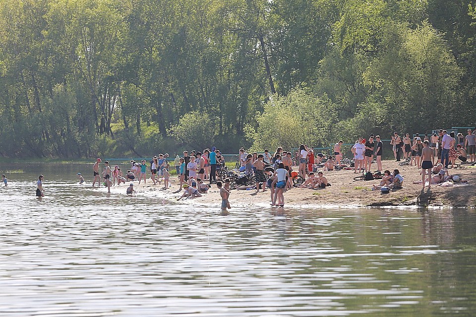 В Красноярском крае открылся первый пляж
