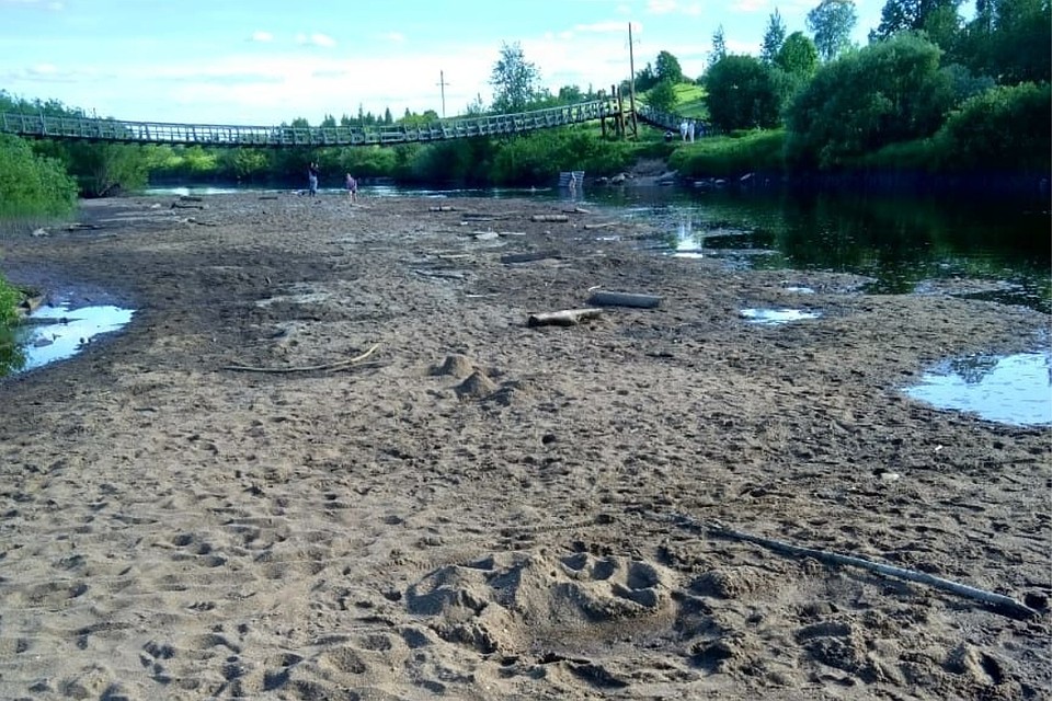 Вот такой Межа была на выходных. Фото: Стас СМИРНОВ