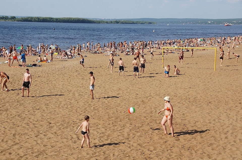 А вы купаетесь в Волге?