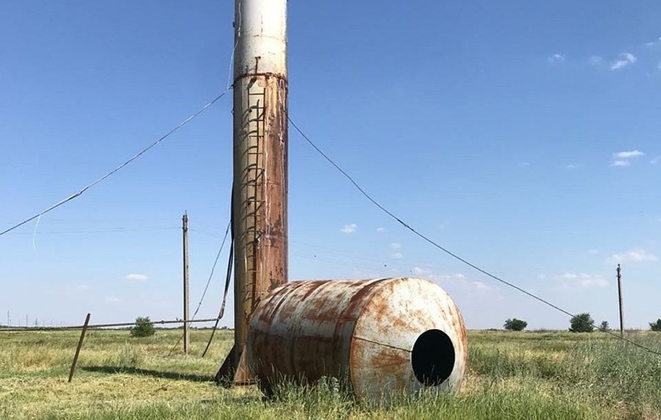 Вот так выглядит одна из установленных водонапорных башень. Фото: сайт 1rnd.