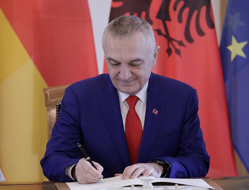 Президент Албании Илир Мета