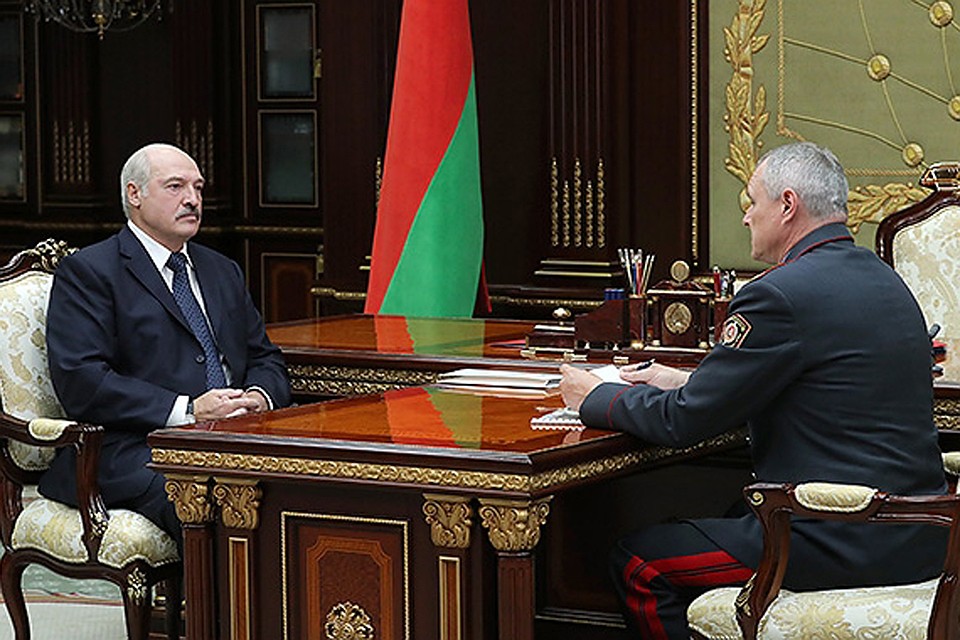 Лукашенко встретился с Шуневичем. Фото: president.gov.by
