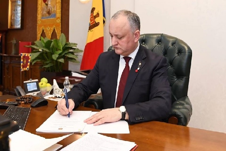 Глава государства подписал Указ об определении состава Высшего совета безопасности Республики Молдова. Фото: пресс-служба президента