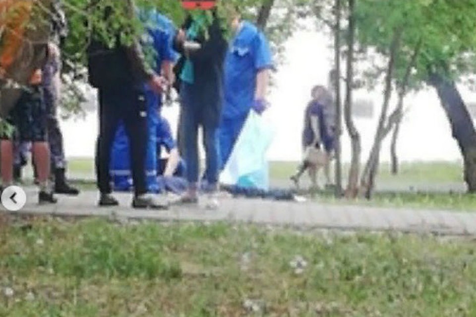В драке на Тотмина в Красноярске убит мужчина. Фото: инстаграм "Сводка 24".