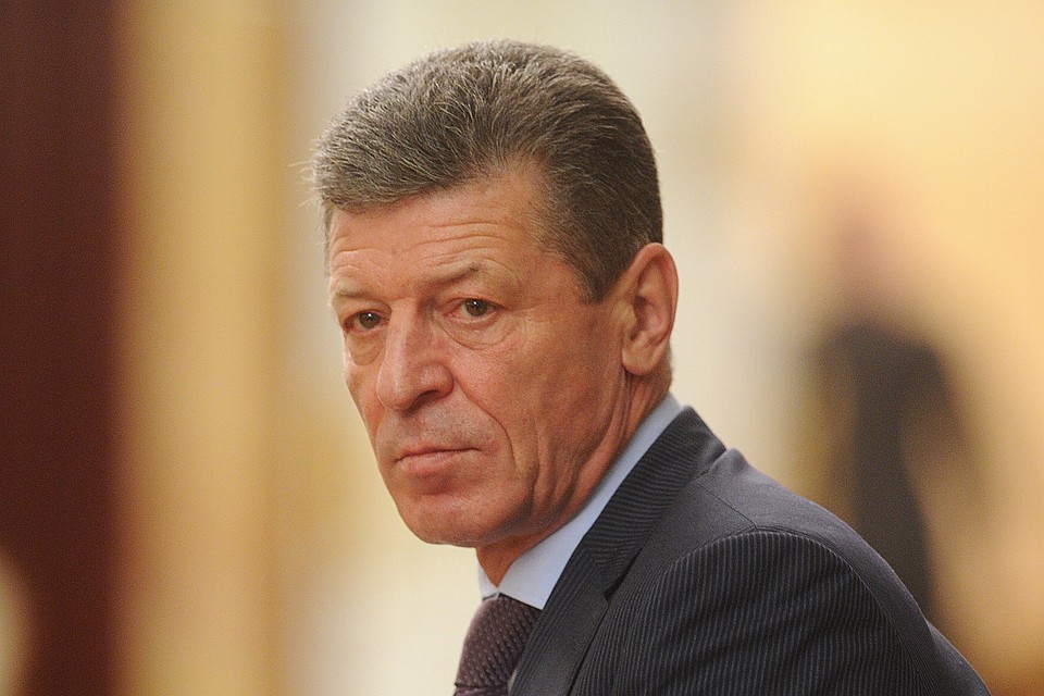 Заместитель председателя правительства Дмитрий Козак