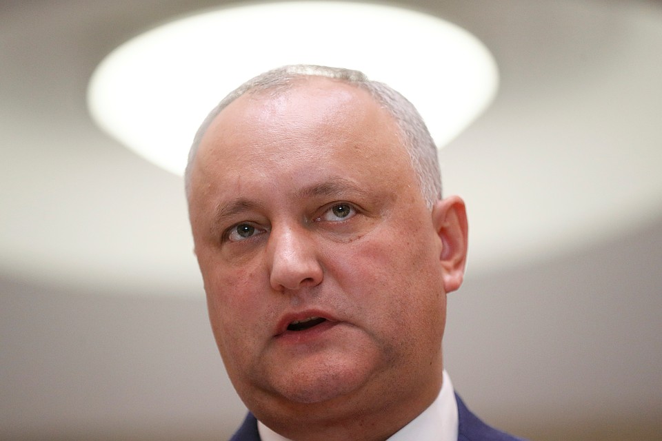 Президент Молдавии Игорь Додон