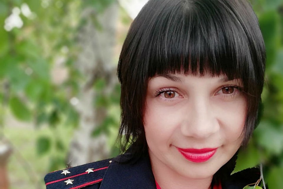 Елена очень любит свою работу Фото: УГИБДД Красноярского края