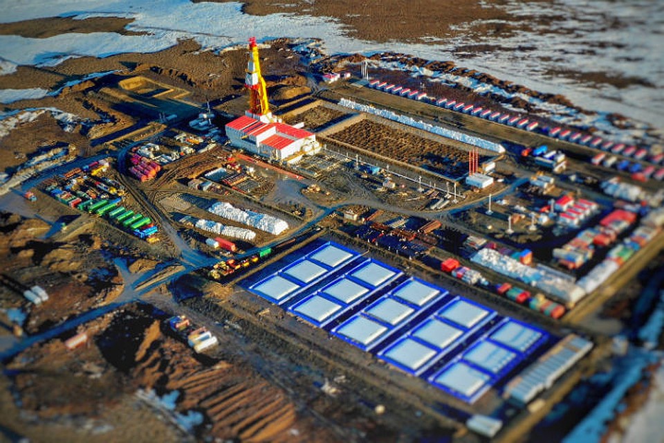 Бурение крупнейшего нефтяного месторождения началось на севере Красноярского края. Фото: пресс-служба администрации Красноярского края.