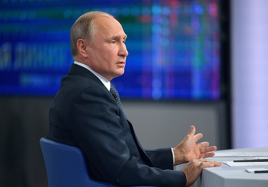 Президент России Владимир Путин