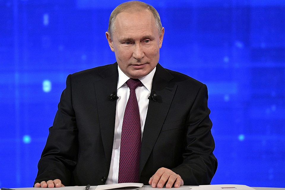 Президент РФ Владимир Путин