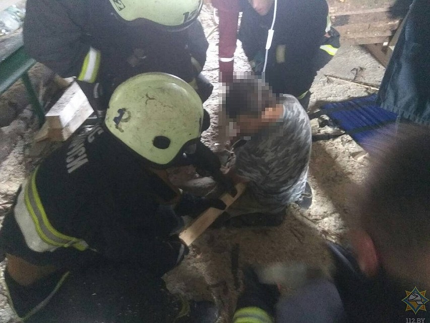Предполагается, что ЧП произошло из-за выброса трехметровой доски. Фото: МЧС
