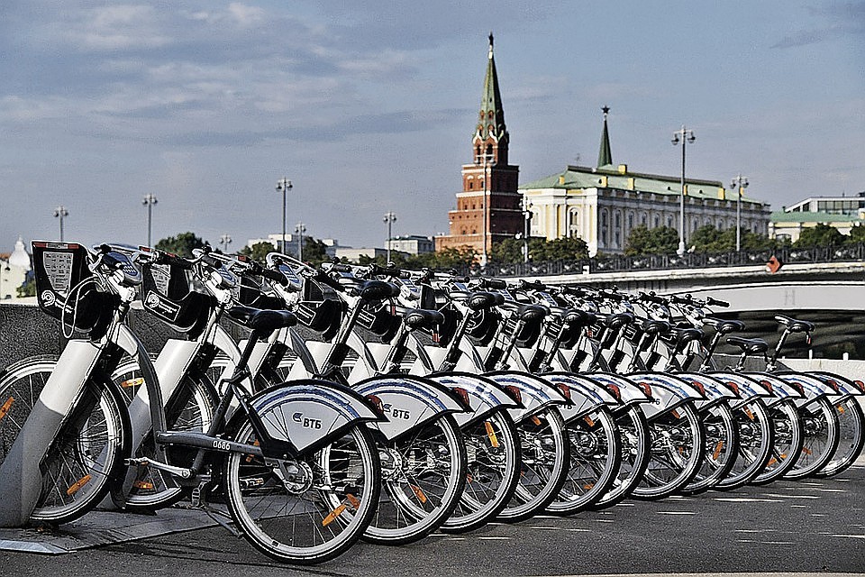 Прокат велосипедов в Москве бьет рекорды