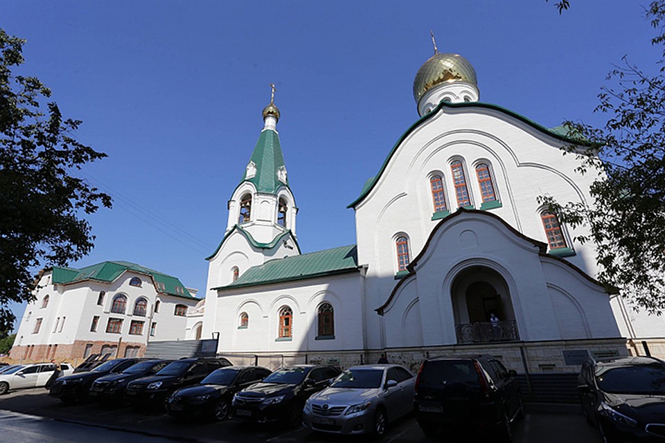 Храм в честь великомученика Димитрия Солунского в Хорошево-Мневниках уже построен