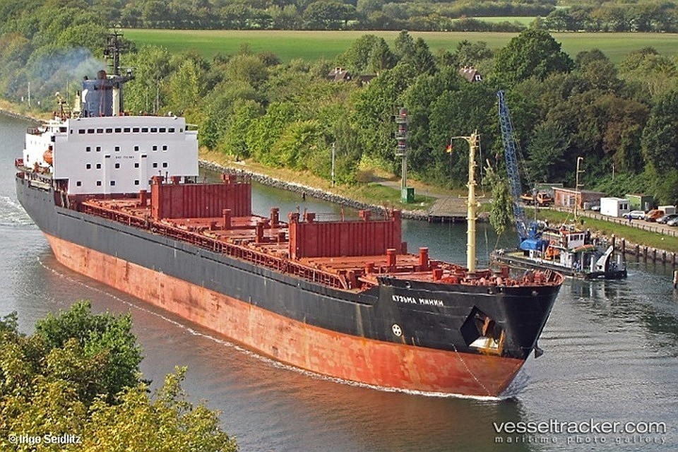 "Кузьма Минин" был продан на аукционе в Великобритании. Фото: Irigo Seidlitz (vesseltracker.com)