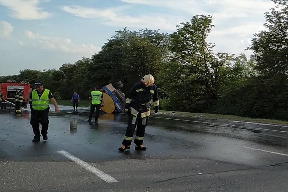 К счастью, в результате ДТП никто не пострадал