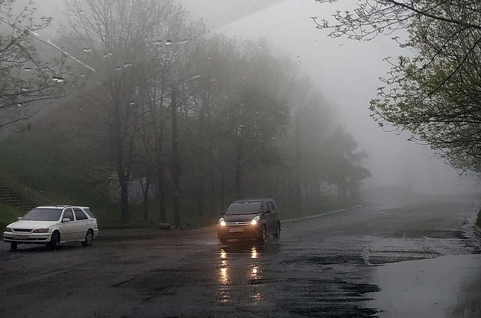 В крае местами туман и морось