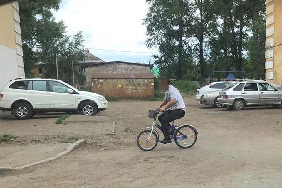 Педофила на велосипеде не раз видели в черниковских парках