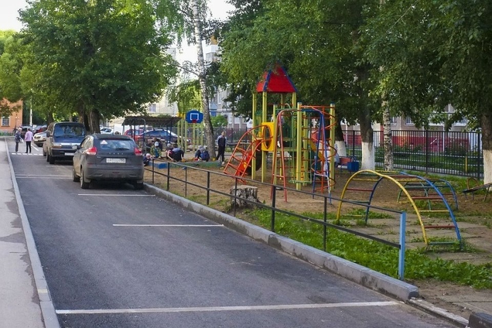 Так теперь выглядит один из пермских двориков. Фото: администрация Перми.