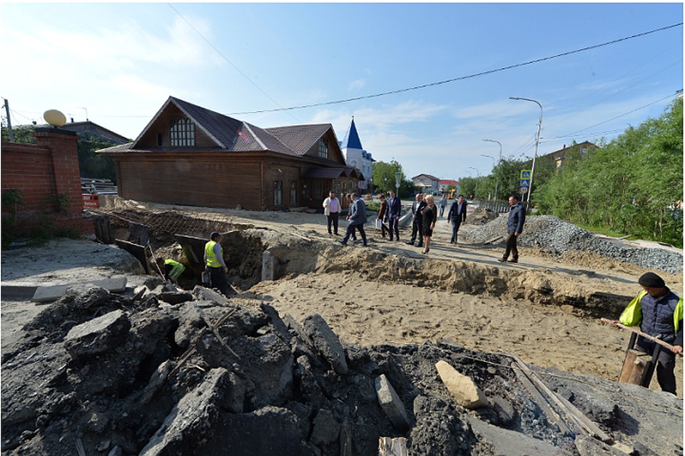 Тепло в дома и соцобъекты Салехарда подадут вовремя Фото: salekhard.org