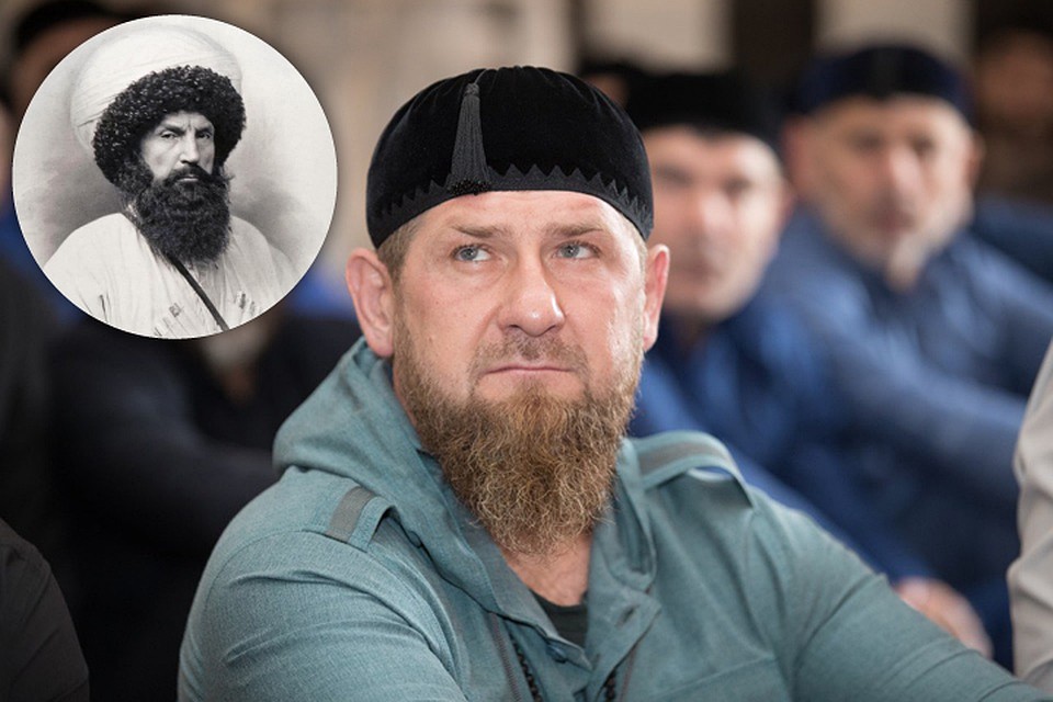 Имам Шамиль и Рамзан Кадыров.