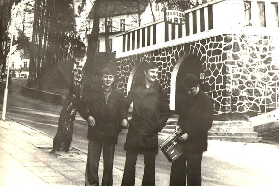 Пивной бар на спуске к морю в Светлогорске, 1970-е годы.