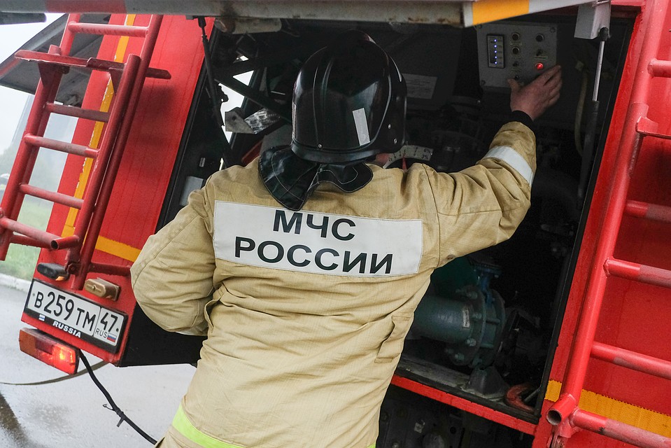 Пожар удалось потушить через 13 минут после сообщения о нем.