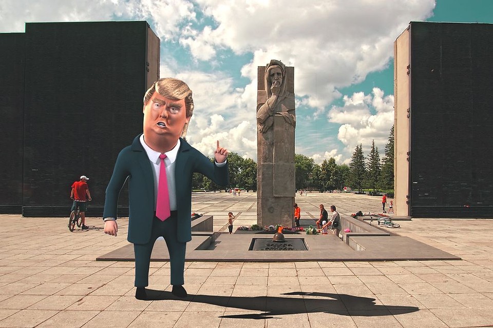 Современные технологии перенесут Дональда Трампа в Новосибирск. Фото: Mappi.