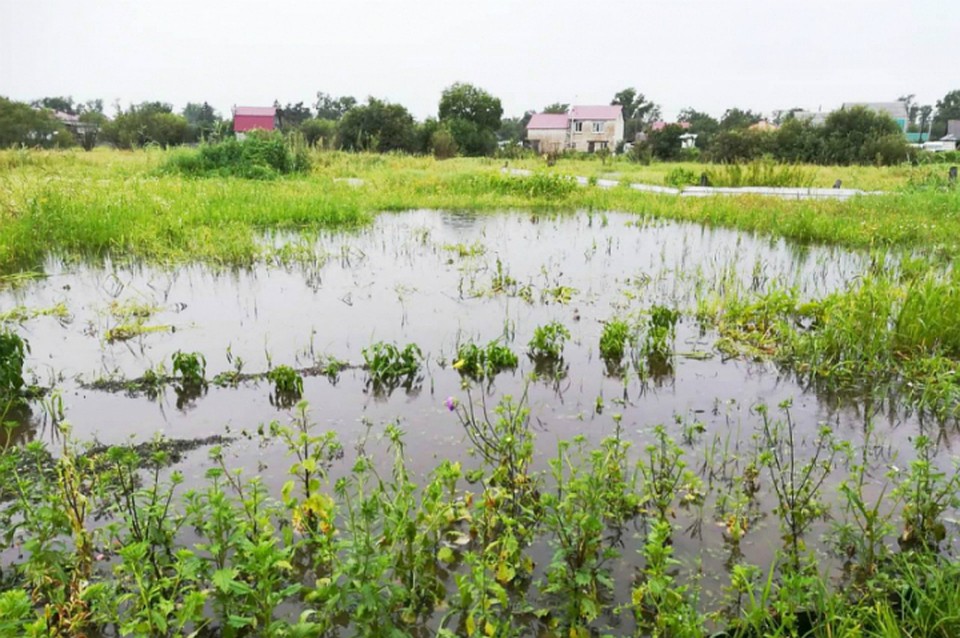 Вода из-под земли продолжает наступать в Ленинском районе ЕАО