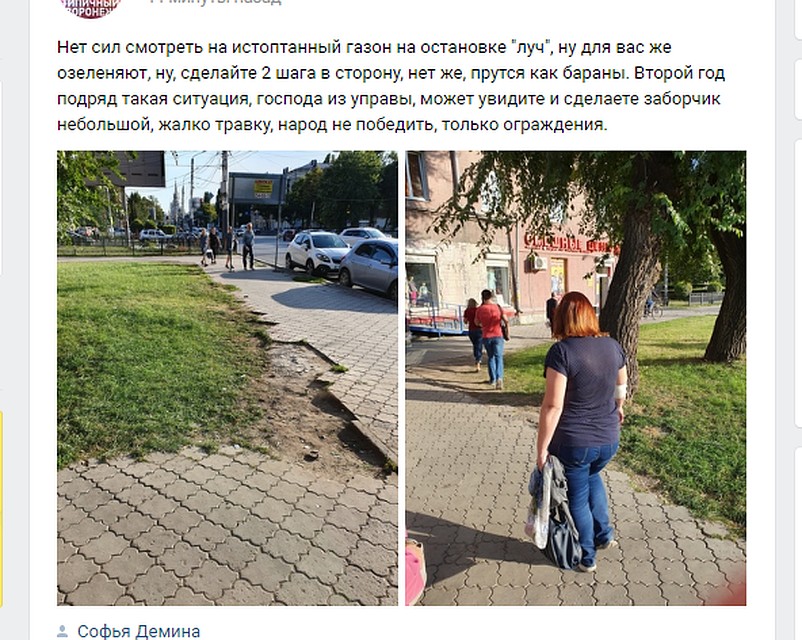 Топтать газон, когда сделают забор, будет сложнее.