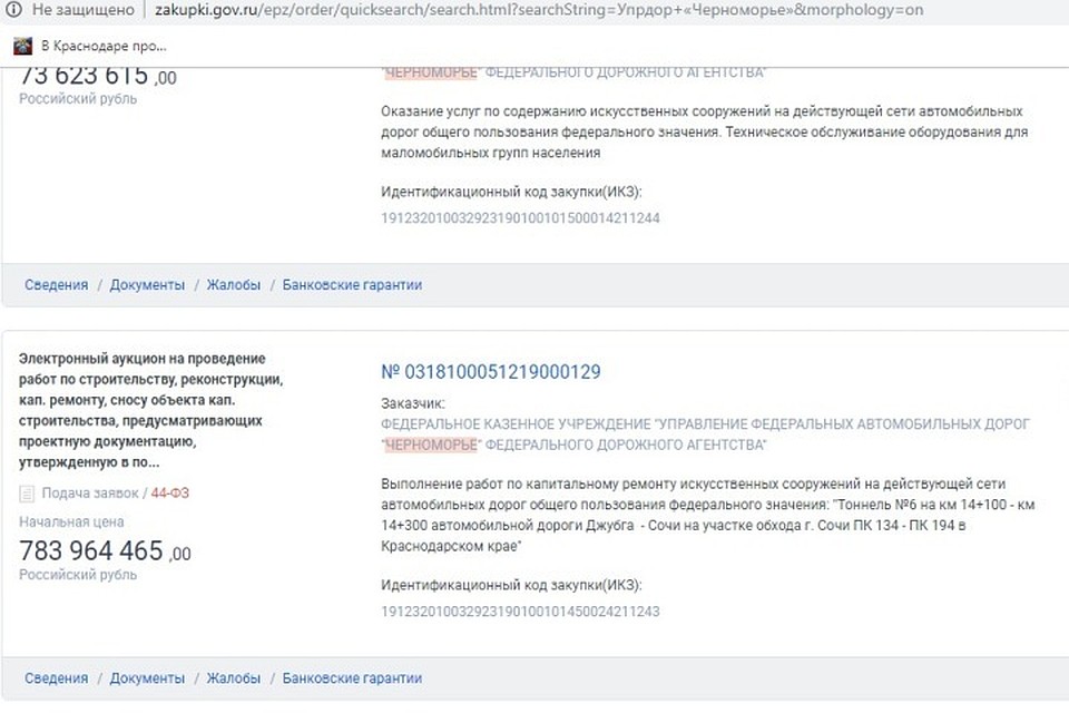 Фото: zakupki.gov.ru