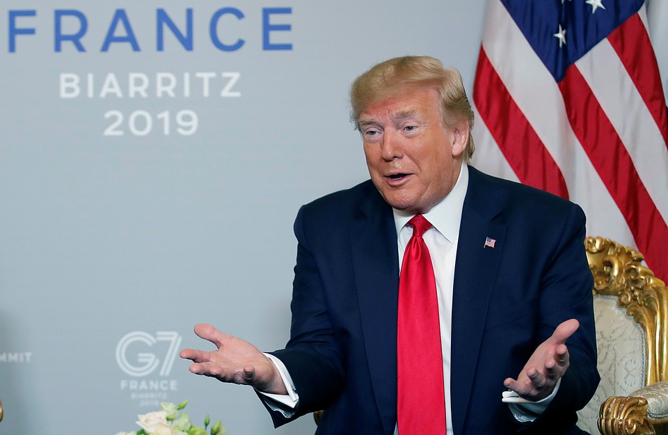 Американский президент Дональд Трамп