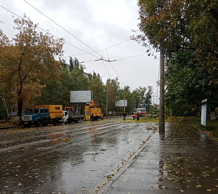 На Мичурина/Владимирской полностью перекрыто движение транспорта