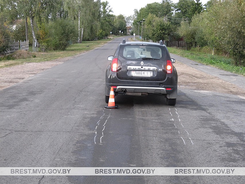 В Бресте машина сбила 8-летнего ребенка Фото: brest.mvd.gov.by