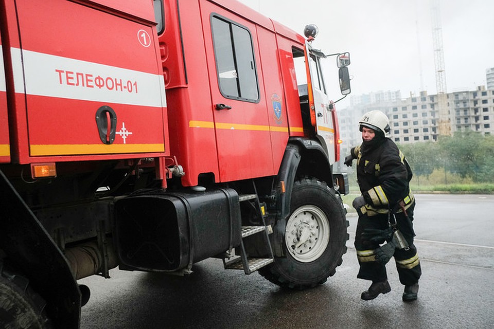 Ночью 28 сентября в Санкт-Петербурге тушили Апраксин двор.