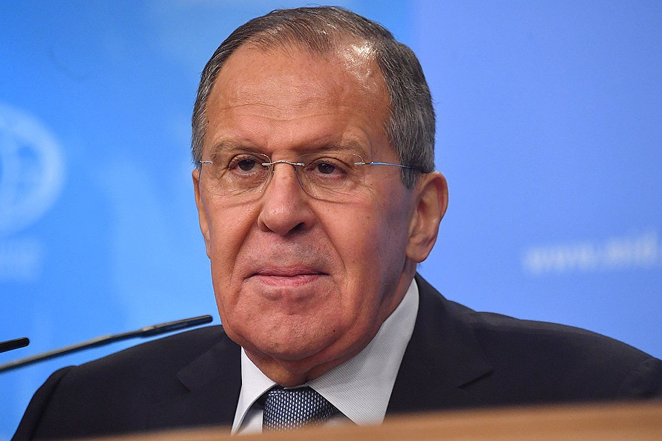 Министр иностранных дел России Сергей Лавров.