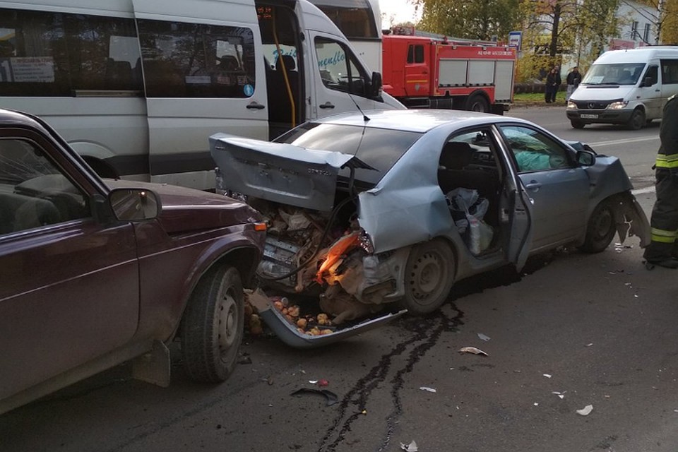 Авария случилась в светлое время суток