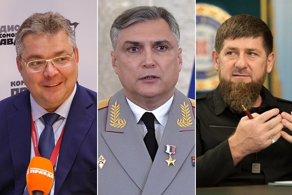 Владимир Владимиров, Александр Матовников и Рамзан Кадыров прочитали стихотворение «С чего начинается Родина»