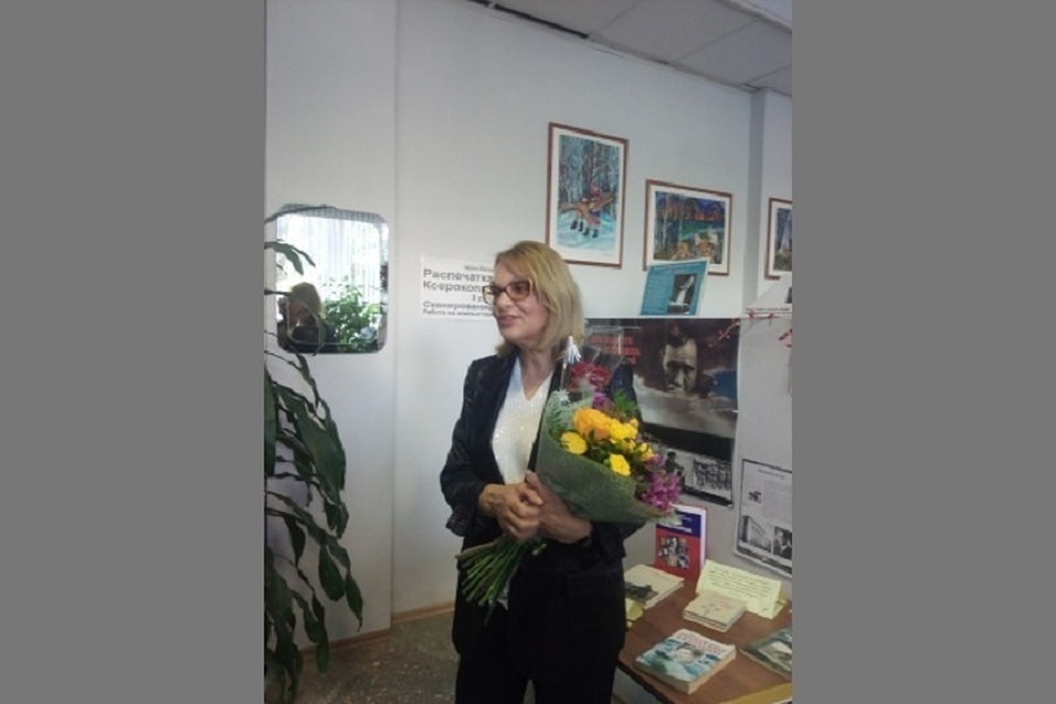 Светлана Тома в Волгограде рассказала о Шукшине (Фото: vpravda.ru).