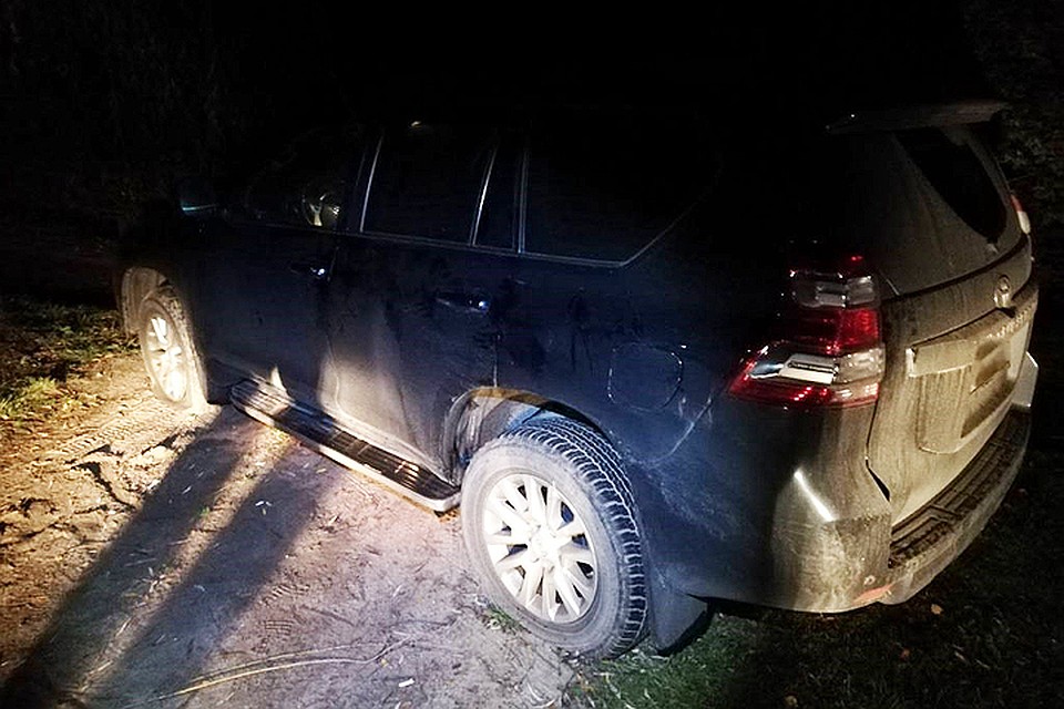 В Молодечно пьяного россиянина на Land Cruiser Prado задерживали со стрельбой. Фото: ГИОС Молодечненского РОВД.