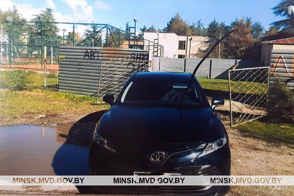 "Украденную" проданную иномарку скоро вернут в Беларусь. Фото: ГУВД Мингорисполкома.