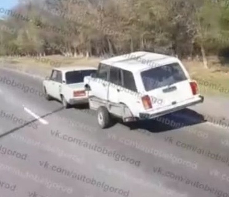 Скриншот с видео сообщества "Авто Белгород" ВКонтакте.
