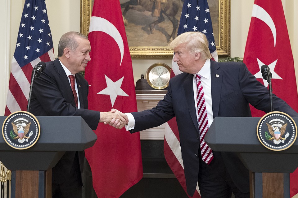 Дональд Трамп и Тайип Эрдоган