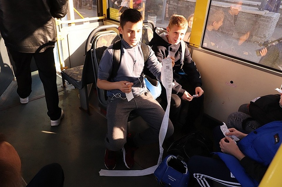 Рейд контролеров в автобусах