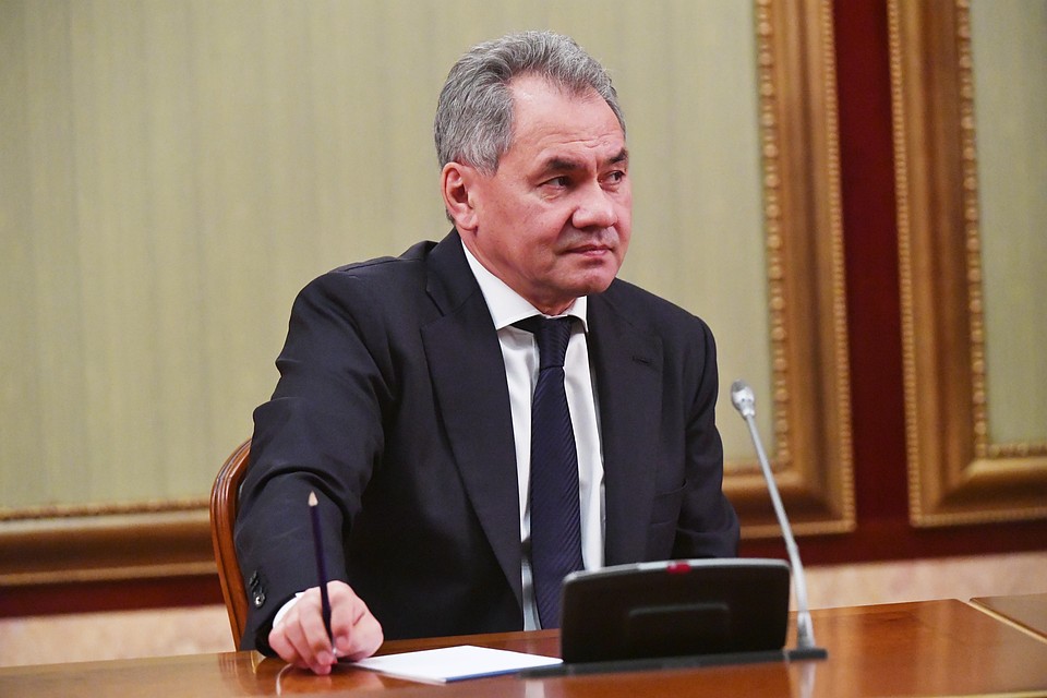 Министр обороны Сергей Шойгу