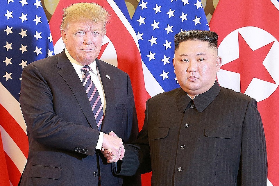 Дональд Трамп и Ким Чен Ын
